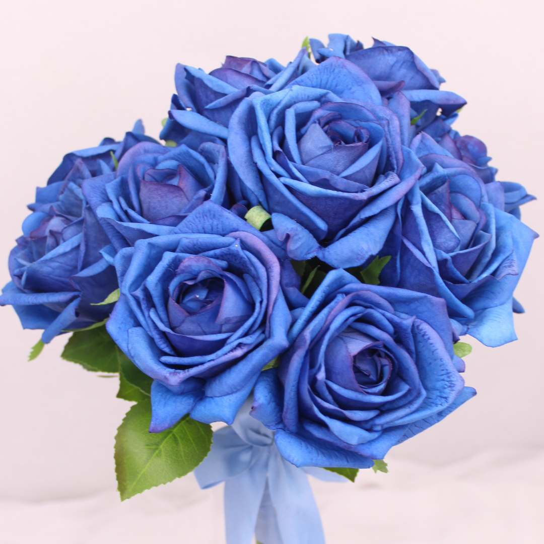 Blue Rose Bouquet-Ready Made