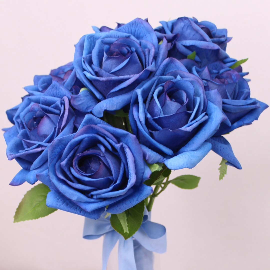 Blue Rose Bouquet-Ready Made