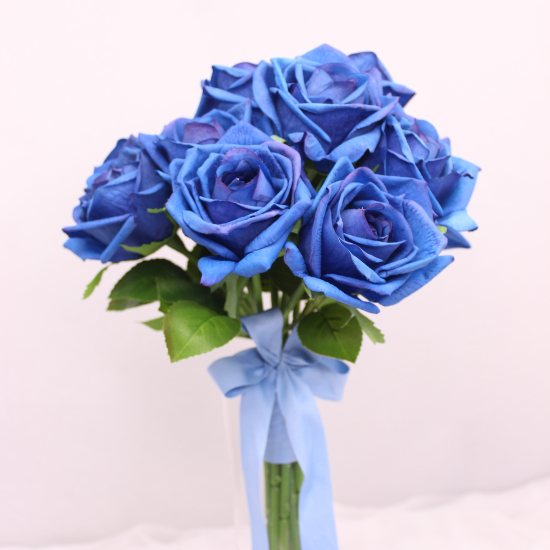 Blue Rose Bouquet-Ready Made